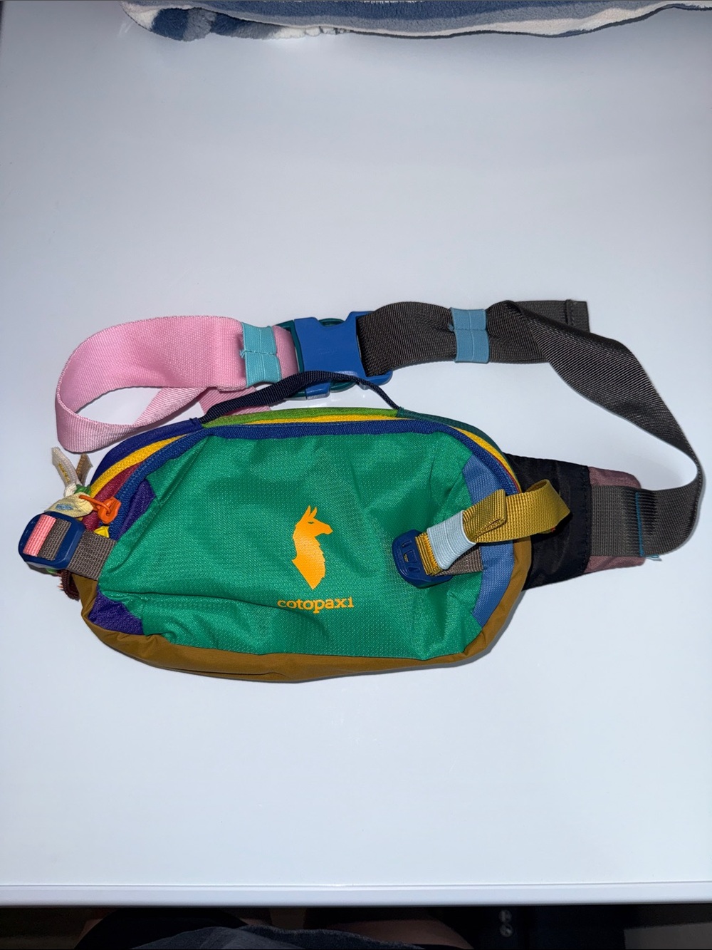 Cotopaxi Multicolor Del Día Fanny Pack - Green